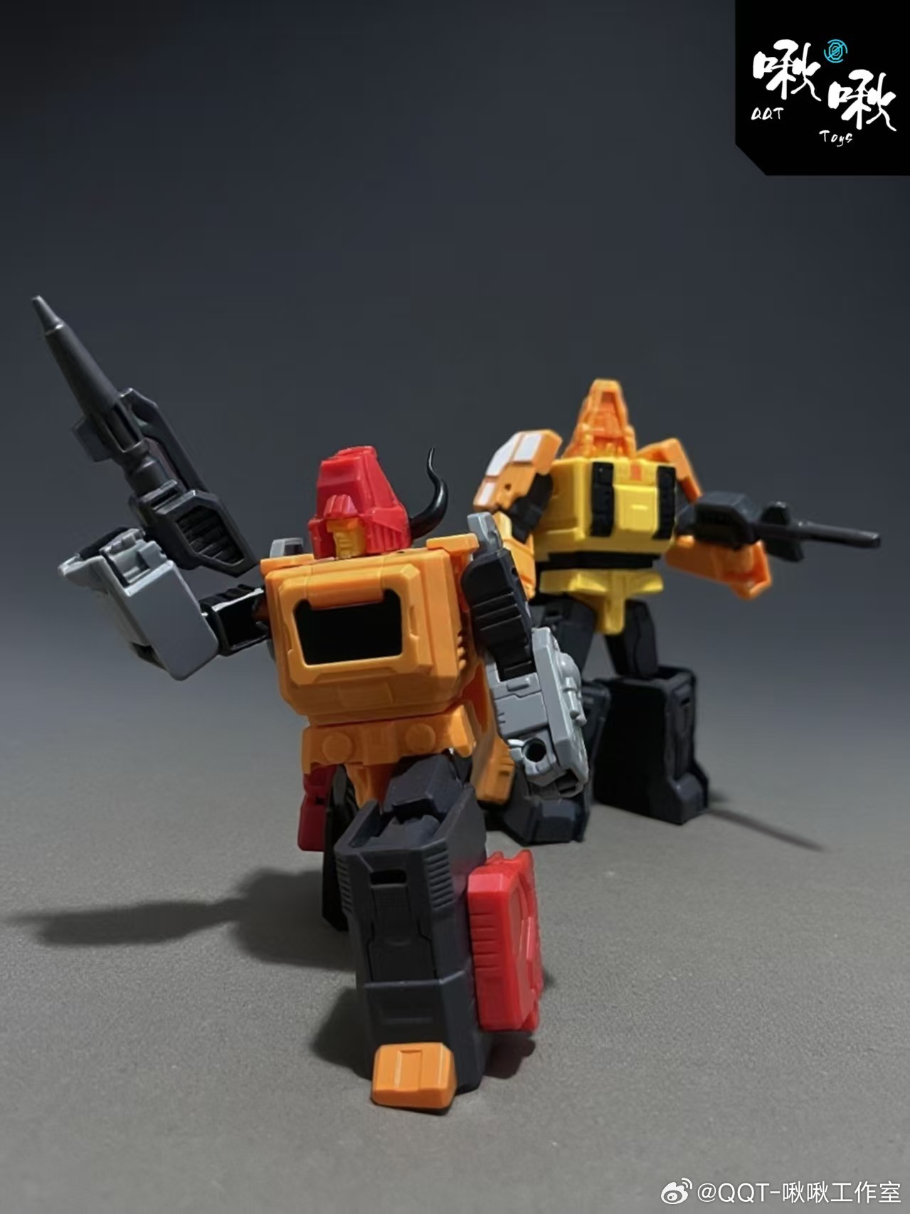 Qqt Chapter Panel QQT QQT-02 QQT02 Predacons Headstrong & Tantrum Set Of 2 - TommyPark Store
