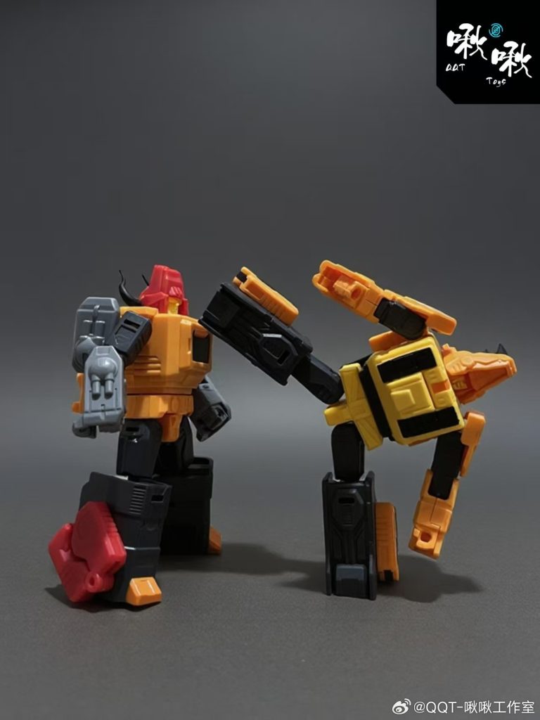 Qqt Chapter Panel QQT QQT-02 QQT02 Predacons Headstrong & Tantrum Set Of 2 - TommyPark Store