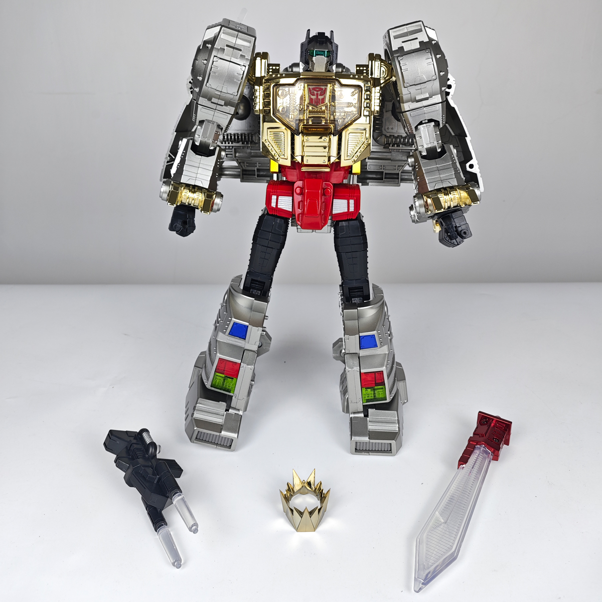 マンローズのキングオブキングス Pre-Order] 4th Party MP-08 MP08 King Grimlock Reximus Prime