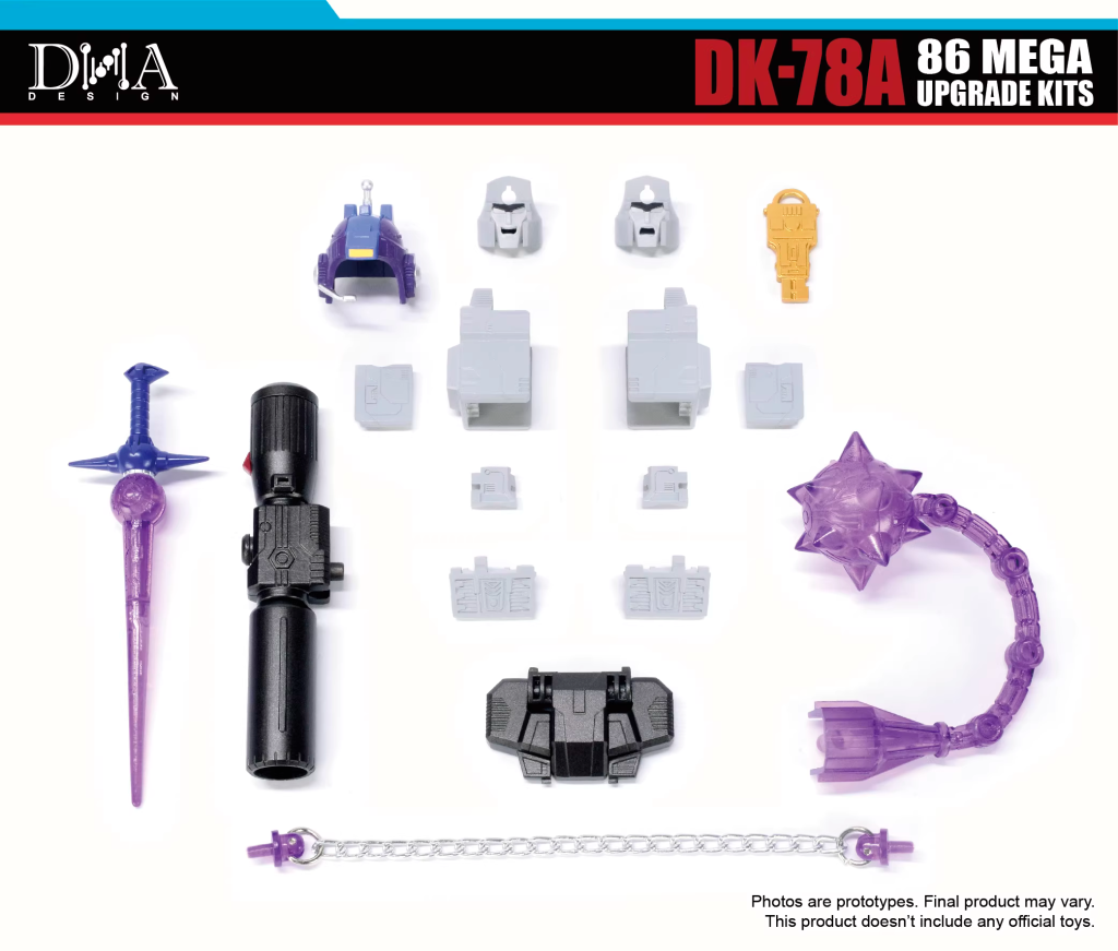 [Pre-Order] DNA Dk-78A 78W 78G Upgrade Kit For Transformation Ss86 ...