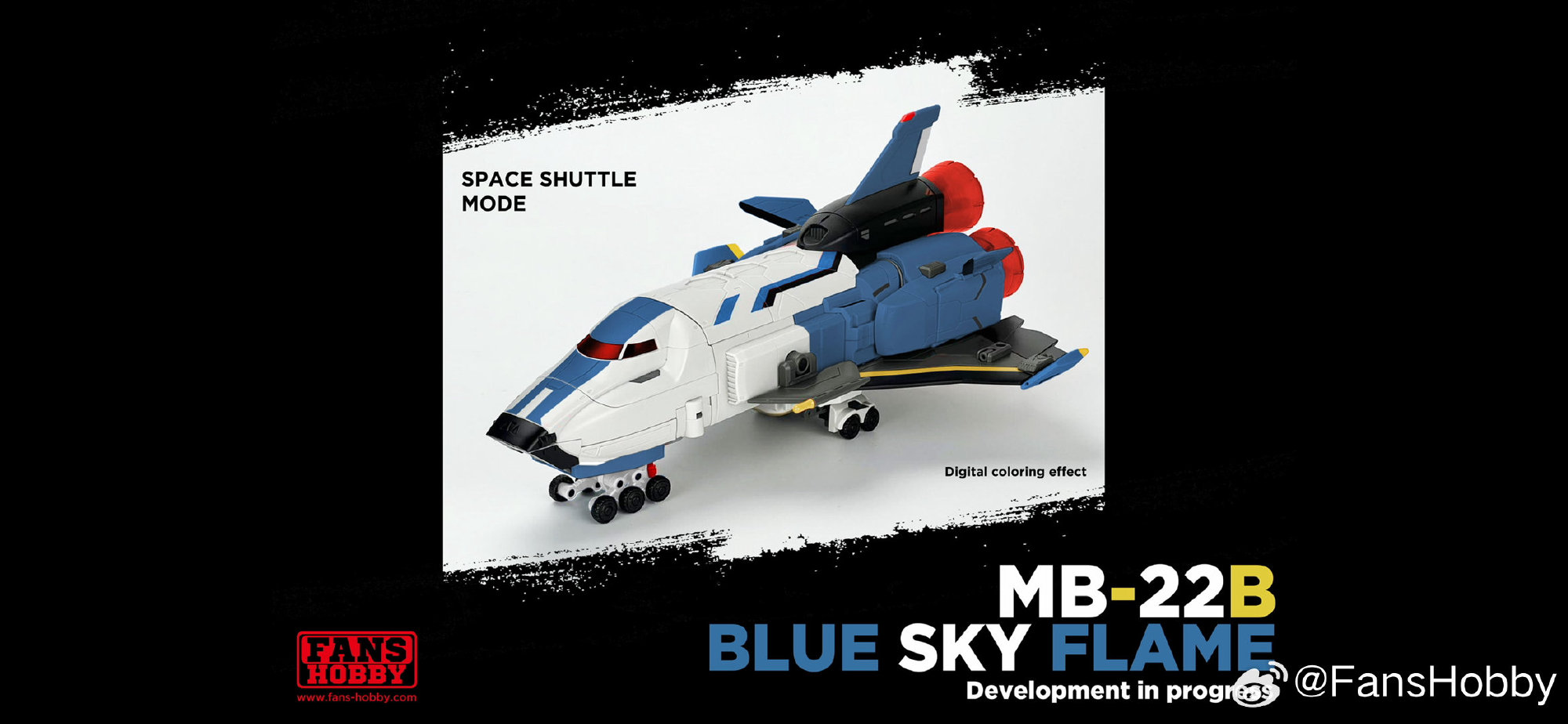 [Pre-Order] FansHobby MB-22B MB22B Blue Sky Flame Armada Jetfire ...