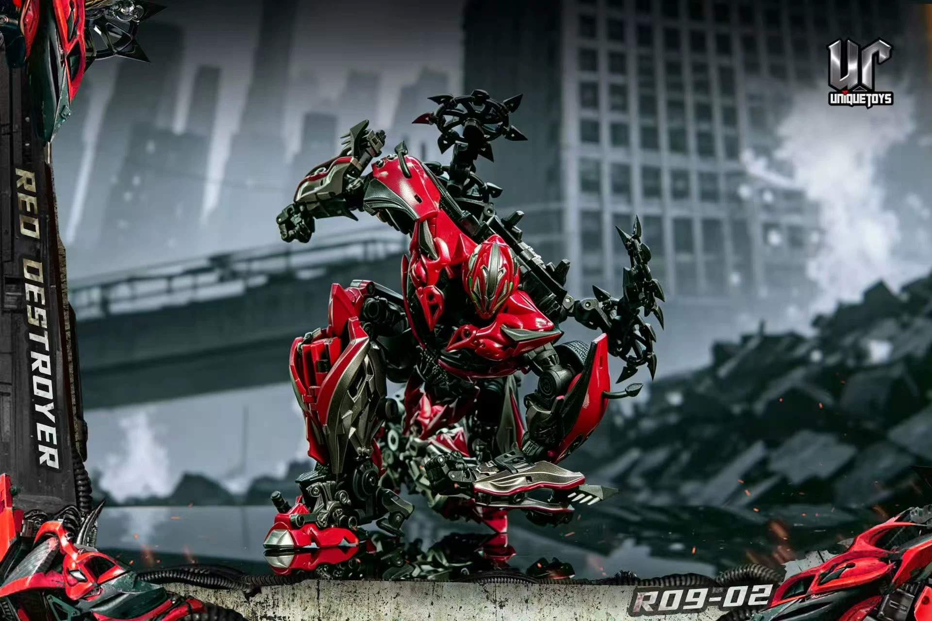 Unique Toys R09-02 R0902 Red Destroyer Stinger Repaint Version