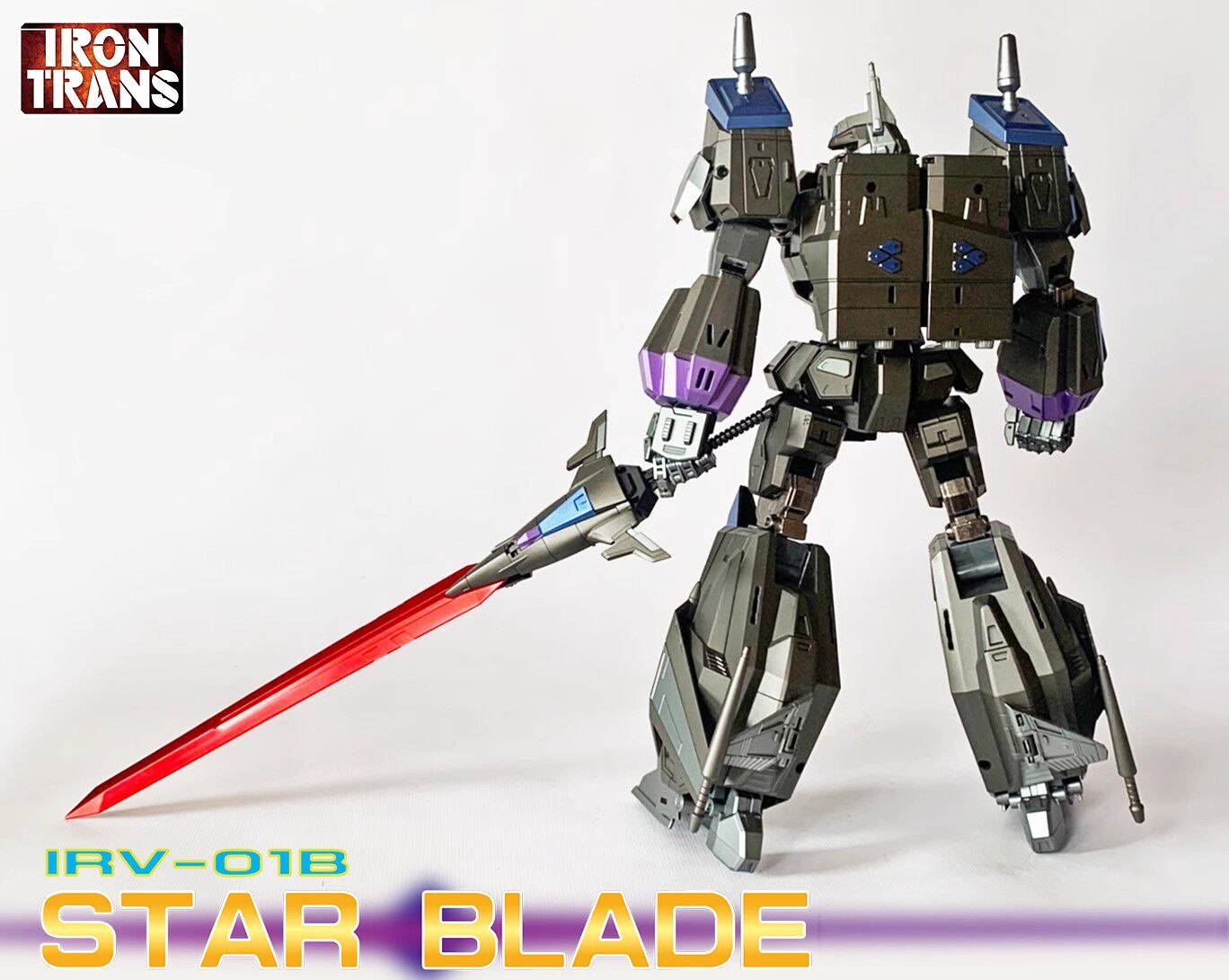 IronTrans IR-V01B Star Blade G1 Star Saber Black Version 