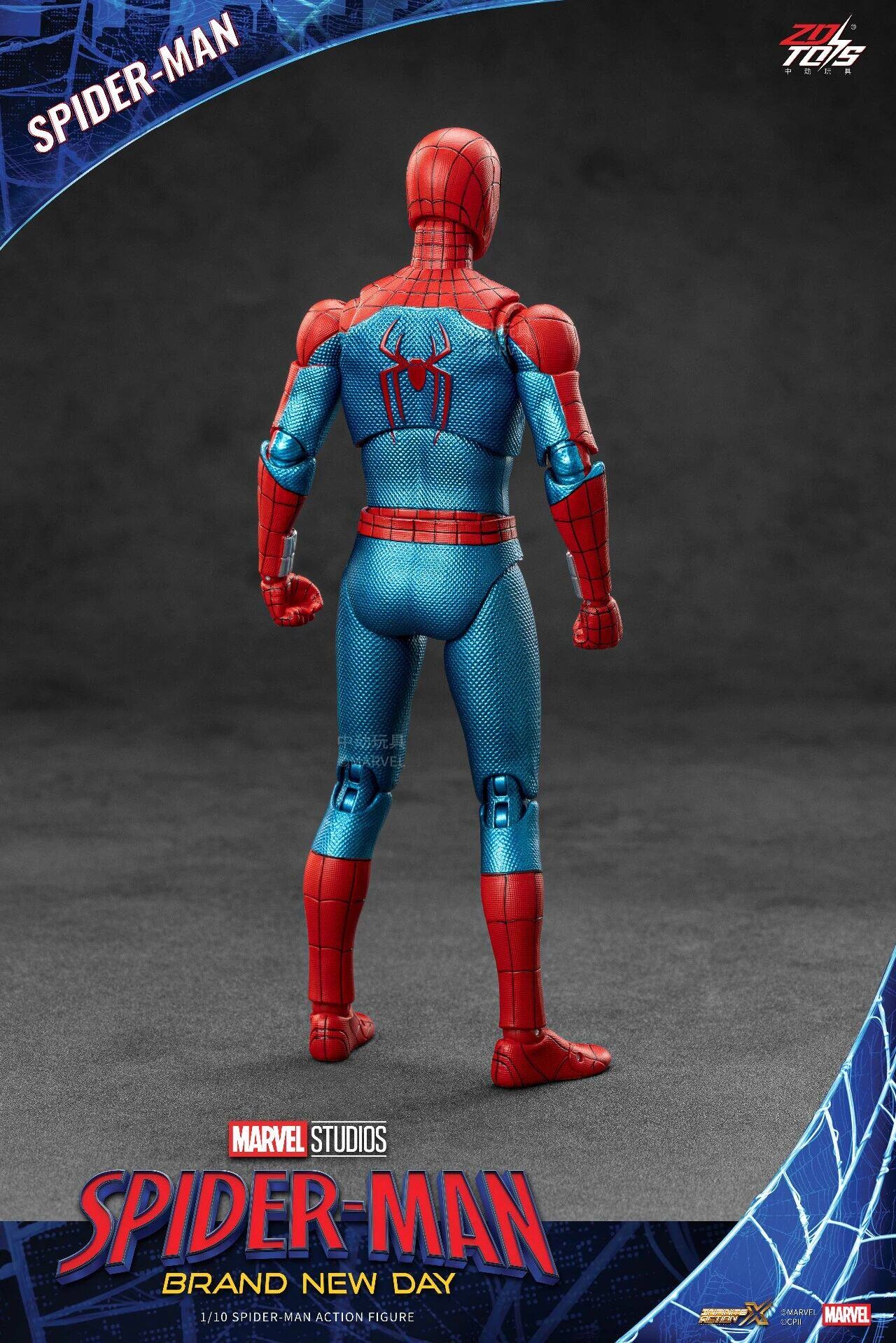ZD Toys Spider Man Brand New Day Peter Parker Mecha Joint Movable