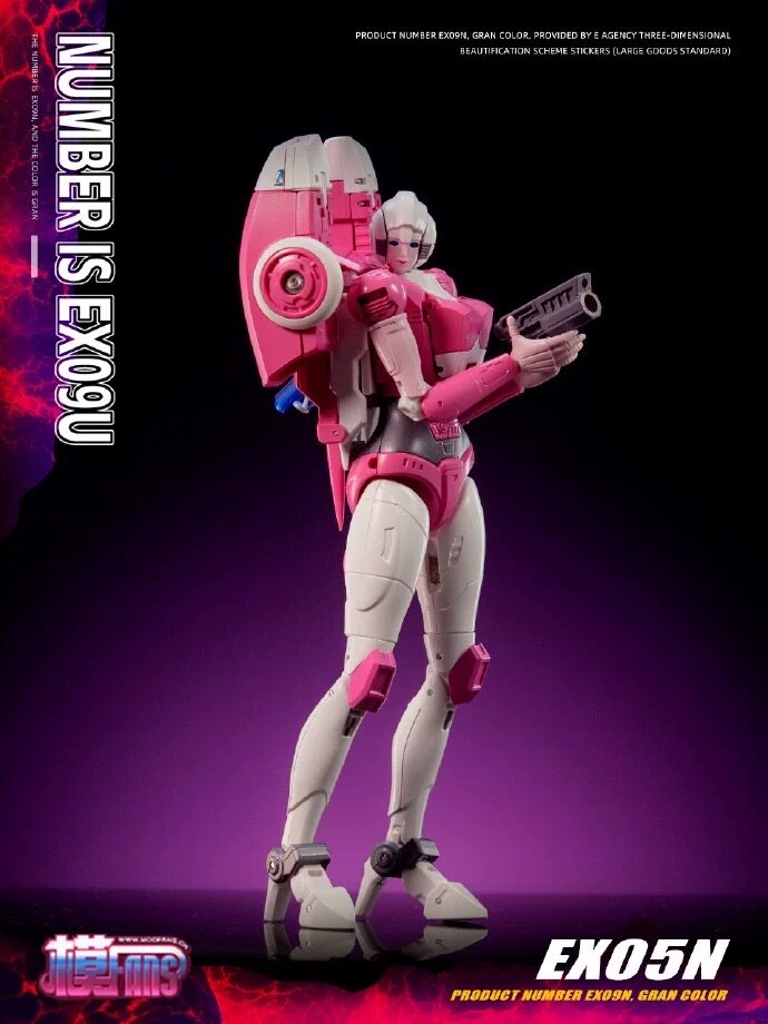 Zeta Toys EX-05N EX05N Arc Arcee Cartoon Color Version - TommyPark