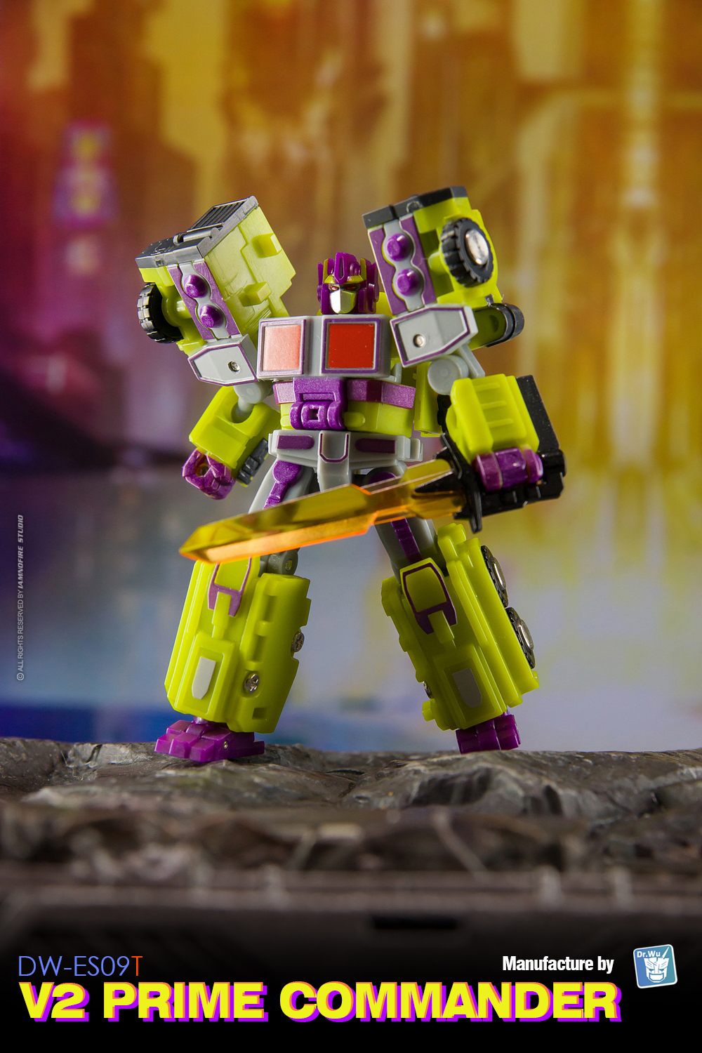 アントゥルース・ディストーション コンピ Pre-Order] Dr.Wu DW-ES09T V2 Prime Commander Toxitron Version