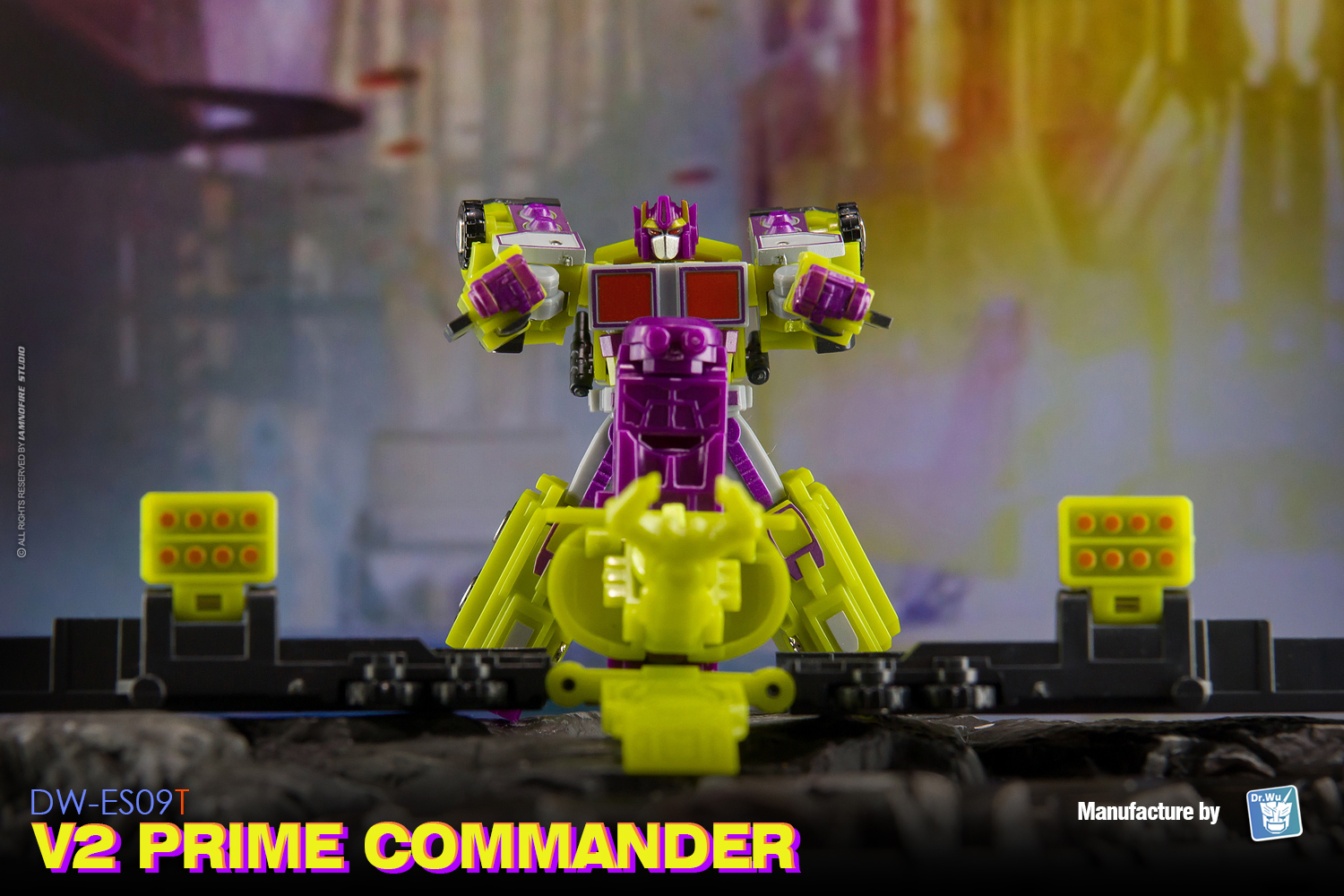 Pre-Order] Dr.Wu DW-ES09T V2 Prime Commander Toxitron Version