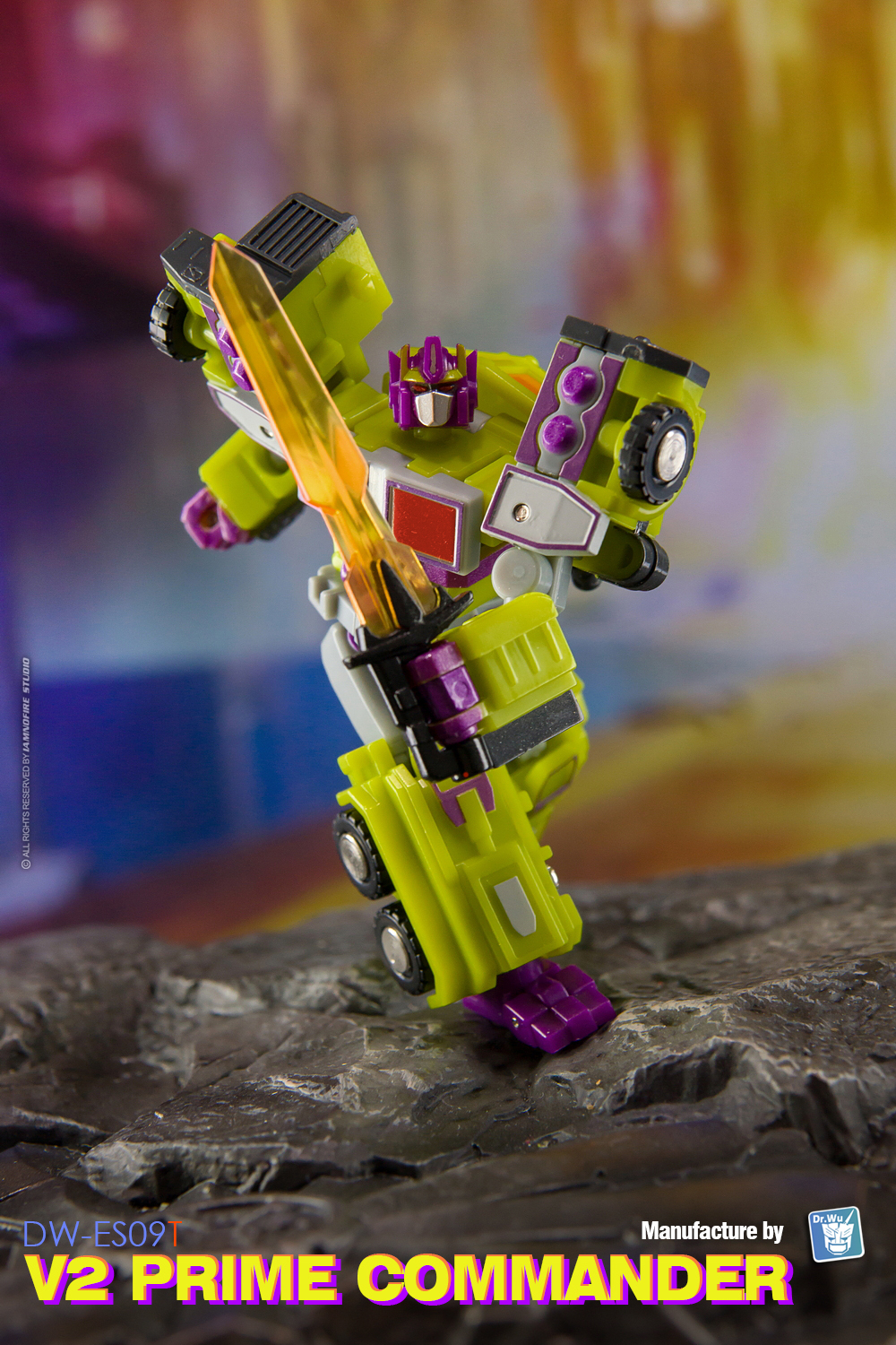 Pre-Order] Dr.Wu DW-ES09T V2 Prime Commander Toxitron Version