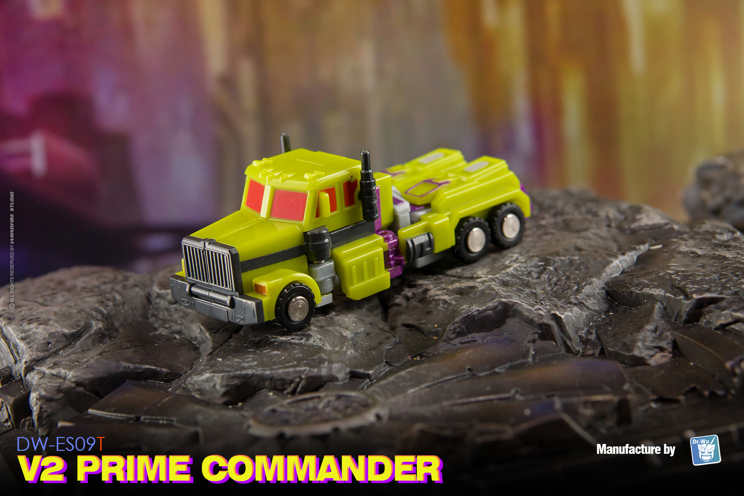 Pre-Order] Dr.Wu DW-ES09T V2 Prime Commander Toxitron Version
