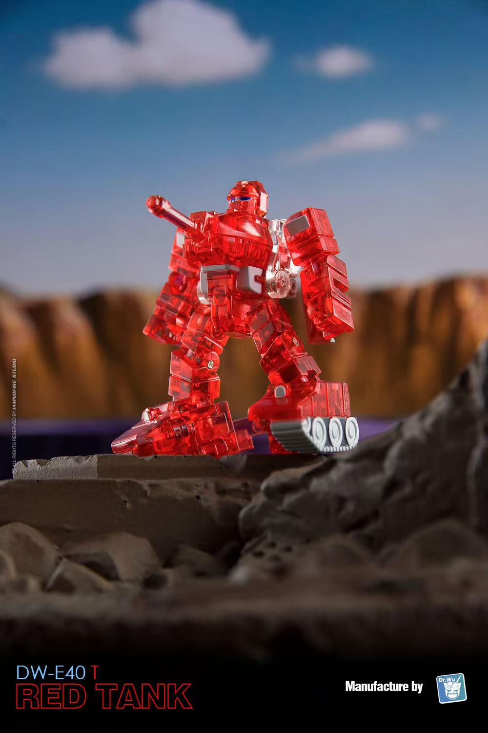 Pre-Order] Dr.Wu DW-E40T Red Tank Warpath & DW-E13T Sky Glider