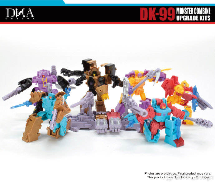 Pre-Order] DNA Design DK-99 DK99 Monster Combine Upgrade Kits