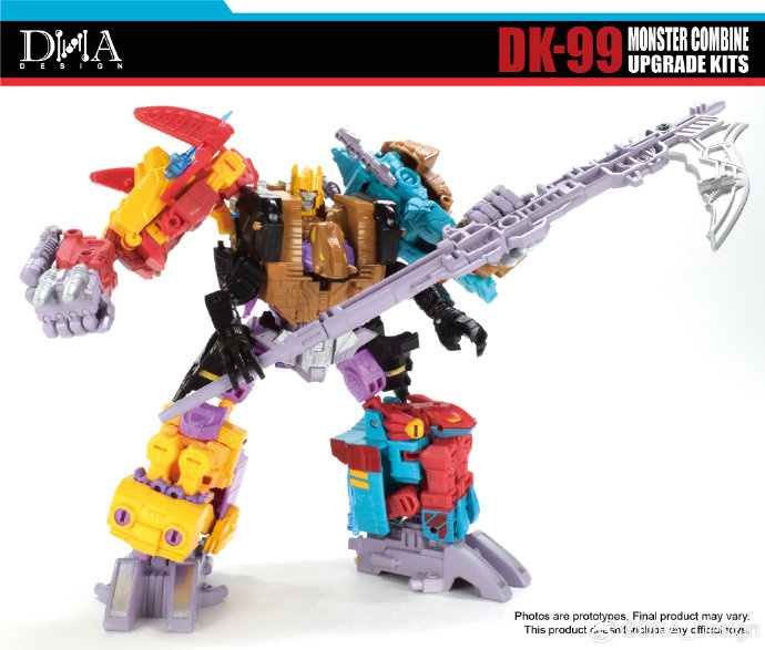 DK まとめ売り Pre-Order] DNA Design DK-99 DK99 Monster Combine Upgrade Kits