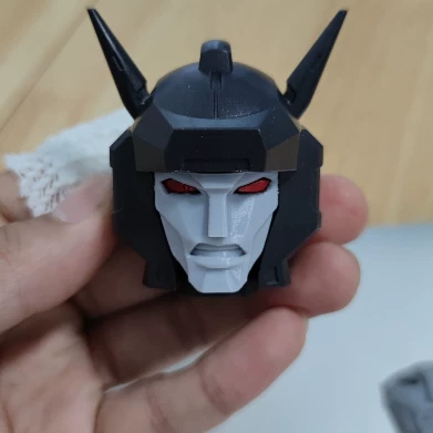 DX9 Menasor Replacement Face Sculpt 3D Printed, Replacement Face