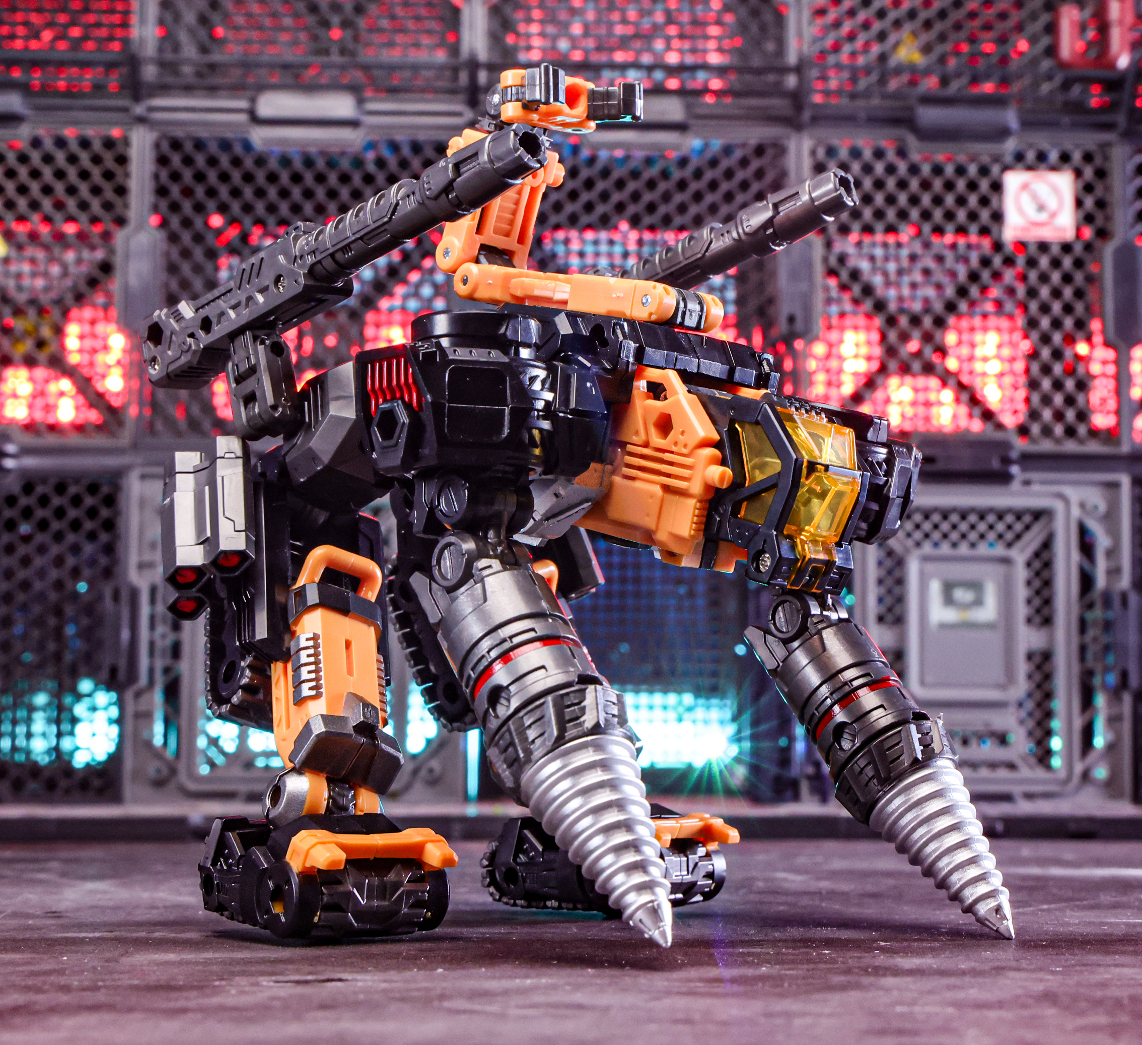 Diaclone KO DA-47 DA47 Cuiwazi Black Drill Machine ZT-03