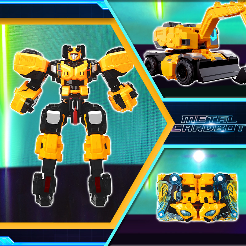 Metal Cardbot W Insect Crisis Dexter Phantom Hornet Transforming